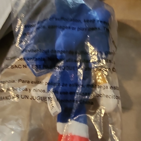 Kidrobot Plush Sonic the Hedgehog new 8 inches - Picture 2 of 3